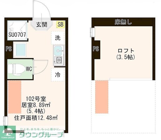 ハーモニーテラス板橋宮本町の物件間取画像